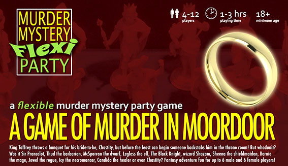  Murder at The Manor 6-14 Player Murder Mystery Flexi